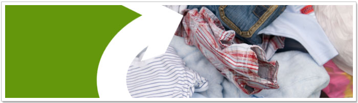 Help the environment and recycle clothes