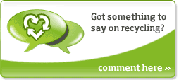 speech buble link to comment on recycling