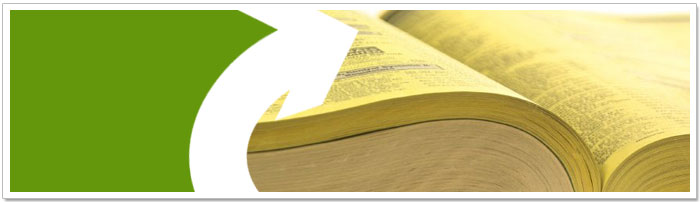 picture of yellow pages that can be recycled